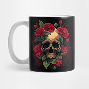 Flower skull Mug